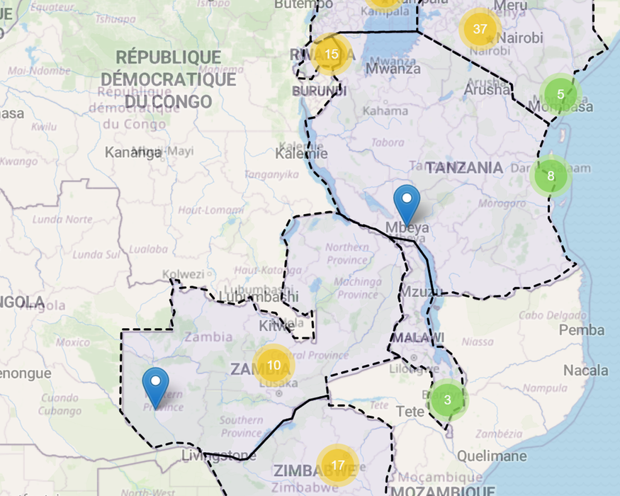 Global Anesthesia Workforce Map